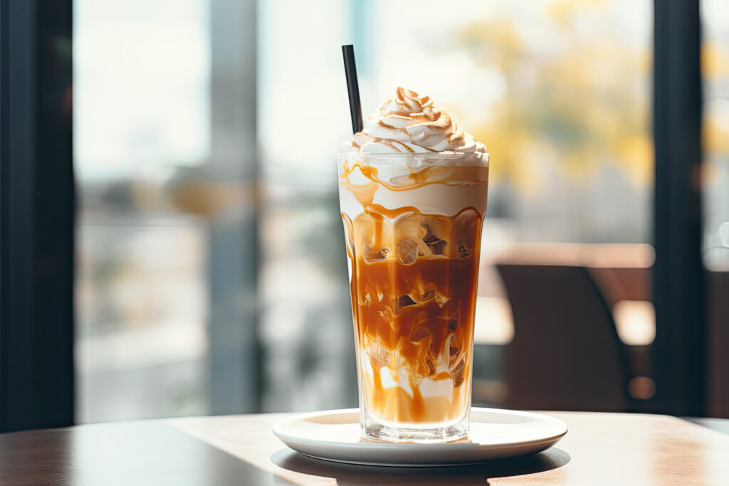 Iced Vanilla latte